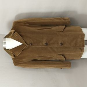 Vintage Corduroy Coat Carcoat Warm Lined Casual Looks Deadstock Men's USA Made